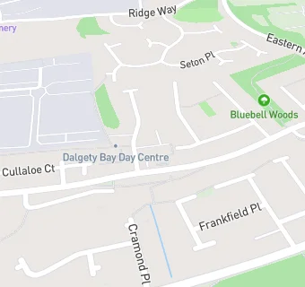 map for Dalgety Bay Dental Practice