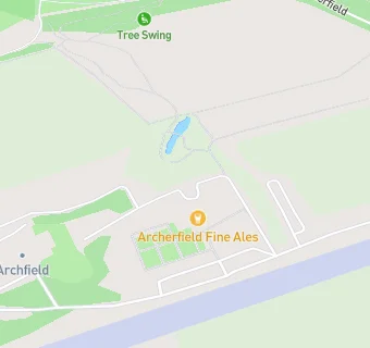 map for Archerfield Walled Garden