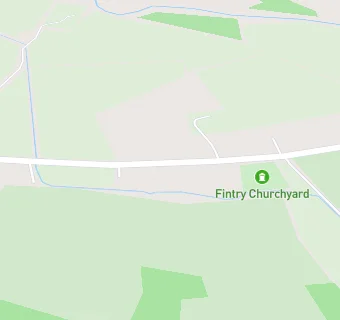 map for Fintry Kirk (Parish Church)