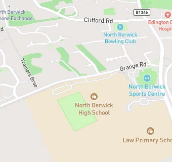 map for North Berwick Sports Centre Cafeteria