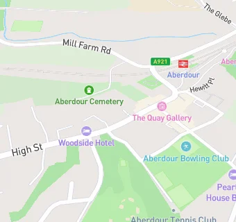 map for Aberdour Hotel