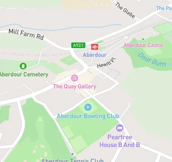 map for Aberdour Playgroup