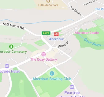 map for Aberdour Bistro