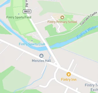 map for Fintry Sports And Recreation