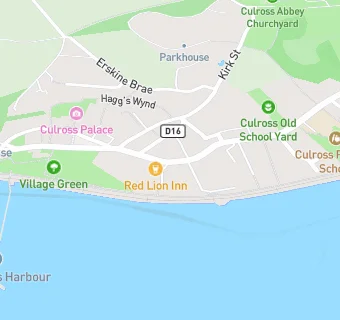 map for Culross Post Office