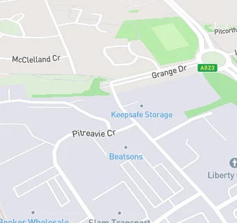 map for Pitreavie Kindergarten