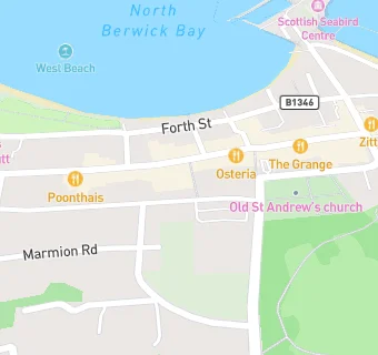 map for North Berwick Day Centre