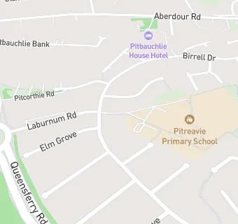 map for Pitcorthie Pre-school Playgroup