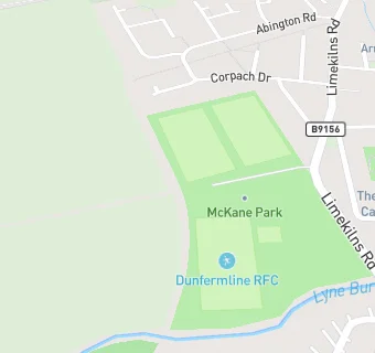 map for Dunfermline Sports Club