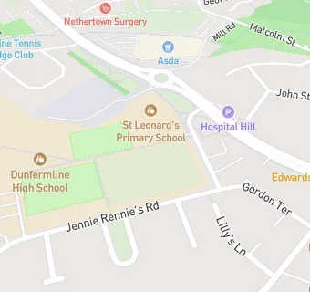 map for Dunfermline Centre Cafe