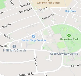 map for Well (3 Abbeyview, Dunfermline)