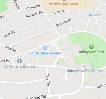 map for Abbeyview Community Centre