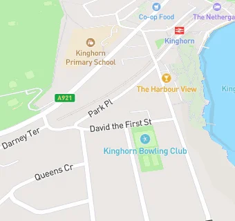 map for Kinghorn Bowling Club