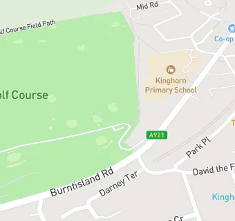 map for Kinghorn Golf Club