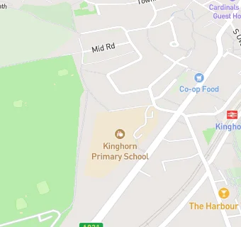 map for Kinghorn Primary School