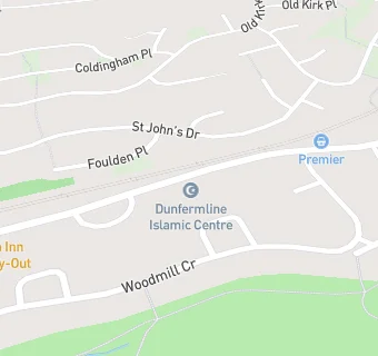 map for Dunfermline Central Mosque And Islamic Centre