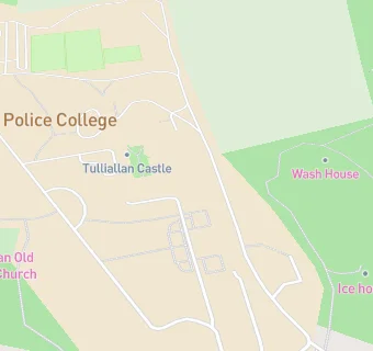 map for Atalian Services, Tulliallan Police College