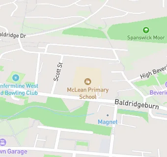 map for McLean Primary School