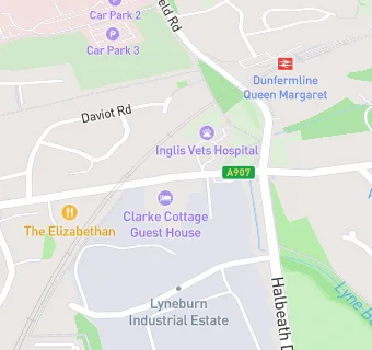 map for Clarke Cottage