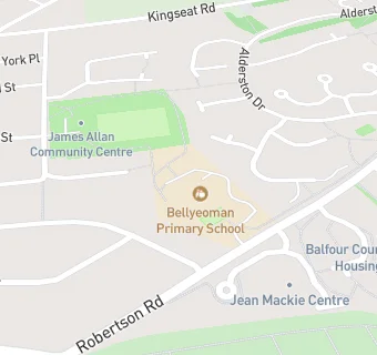 map for Bellyeoman Out Of School Club