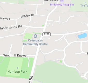 map for Crossgates Community Centre