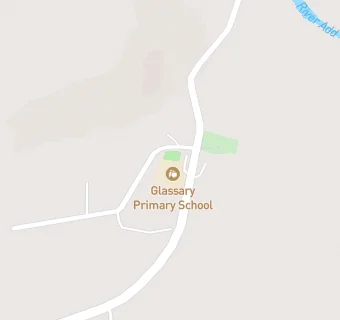 map for Glassary Primary School