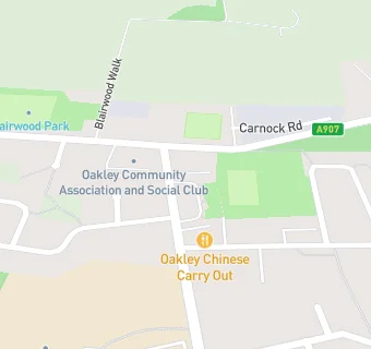 map for Oakley Cafe