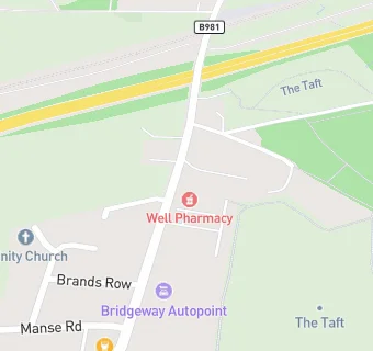 map for Well (Crossgates)