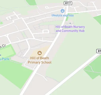 map for Hill Of Beath Primary School Nursery