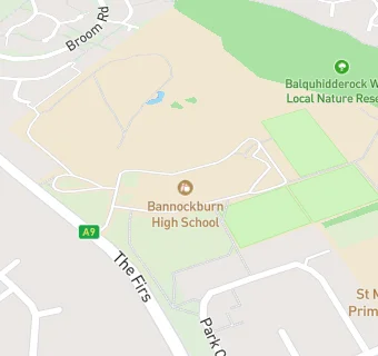 map for Bannockburn High School