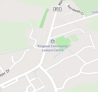 map for Kingseat Community Centre