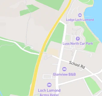 map for Luss Primary School