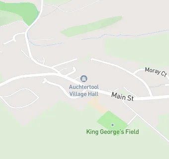 map for Auchtertool Village Hall