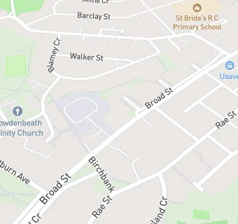 map for Broad Street Community Centre