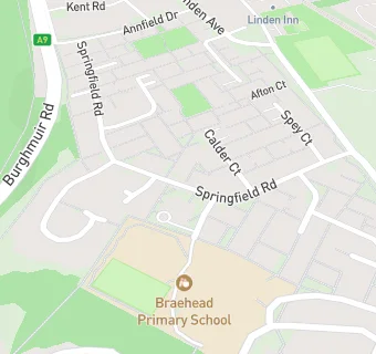 map for Braehead Primary School