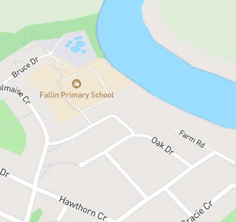 map for Fallin Primary School