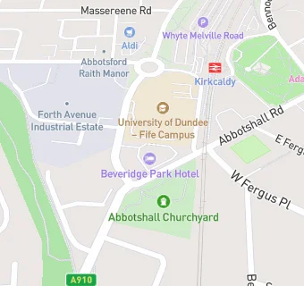 map for Beveridge Park Hotel