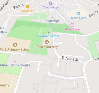 map for Bowmar Community Centre