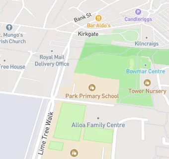 map for Park Primary School