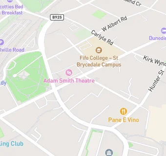 map for Adam Smith Theatre The Spinning Top