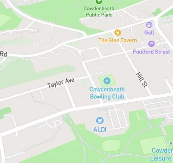 map for Cowdenbeath Bowling Club