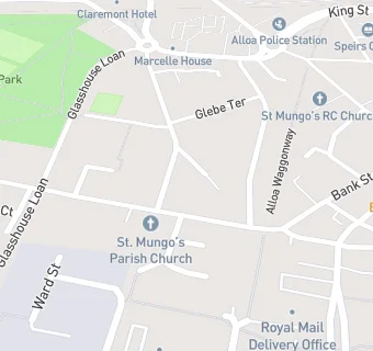 map for Alloa Ludgate Church & Hall