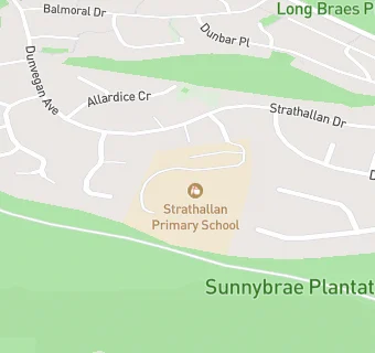 map for Strathallan Primary School