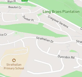 map for Strathallan Nursery