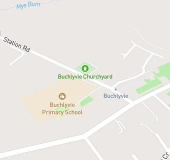 map for Buchlyvie Primary School