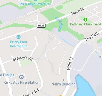 map for Fife College