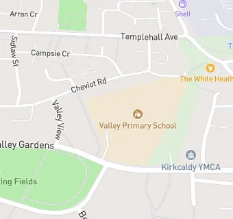 map for Valley Primary School