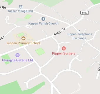 map for Kippen Surgery