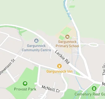 map for Kippen Surgery (Gargunnock Clinic)