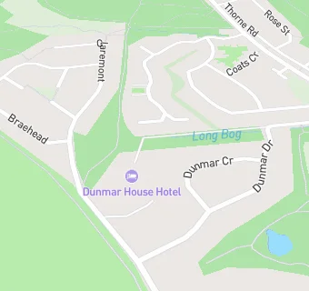 map for Dunmar House Hotel